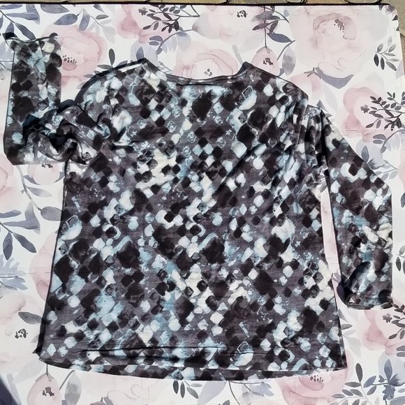 Simply Vera Vera Wang Tops - Simply Vera (Vera Wang) 100% Cotton Long Sleeve Floral Top (Size M)